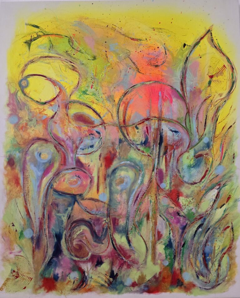 “Joy of Life“ spiegelt in der bunten Farbenpracht die Liebe zum Leben und zeigt pure Lebensfreude.